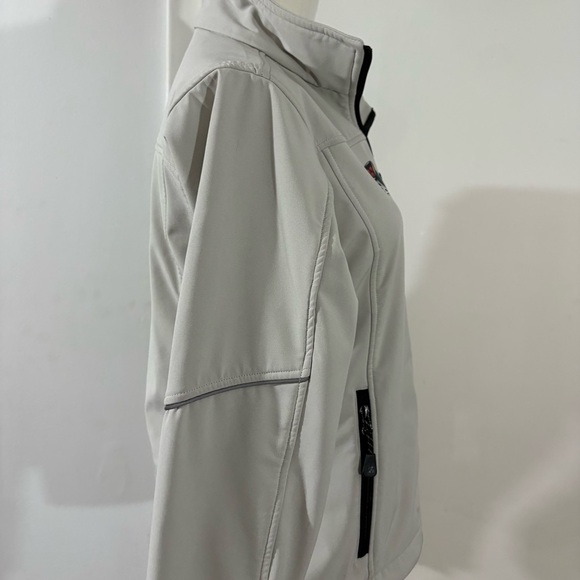 Hurricane LEGO Tan Full Zip Windbreaker Jacket Women’s S - Picture 5 of 14